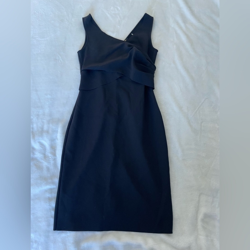 Kobi Halperin Midnight Black Midi Dress